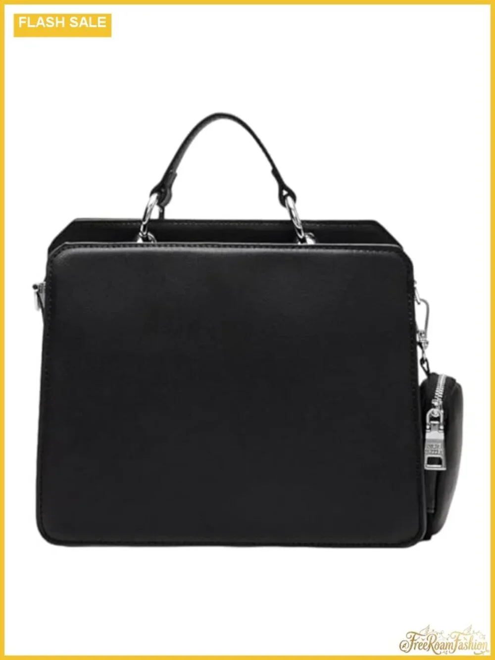 Steve Madden Bevelyn Convertible Crossbody Satchel Bag with Removable Strap
